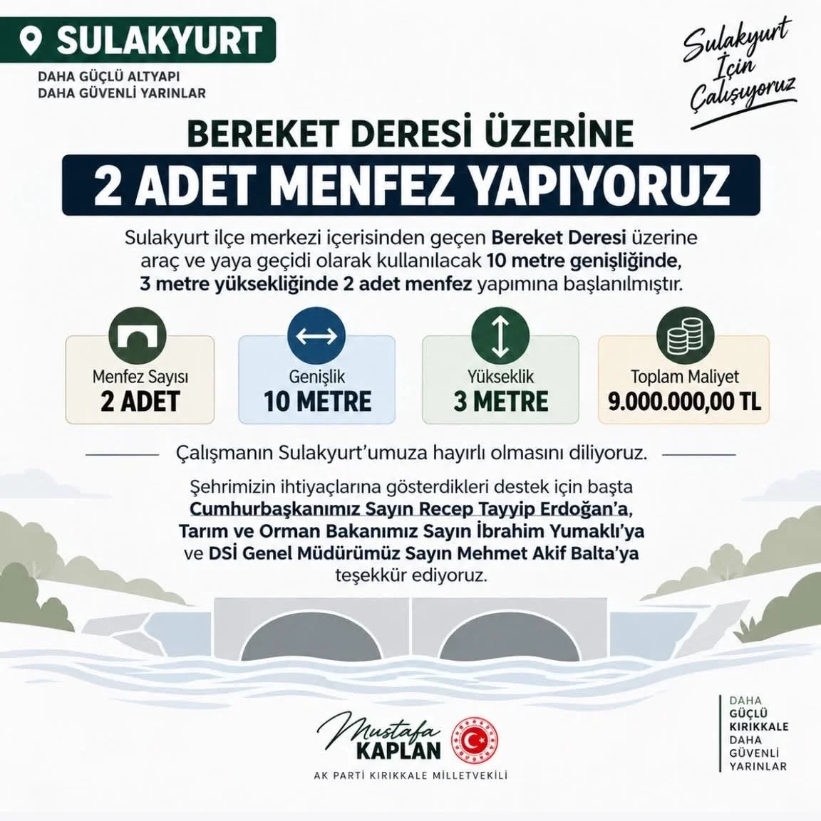 Sulakyurt’a 9 Milyon TL’lik Ulaşım Yatırımı - 1