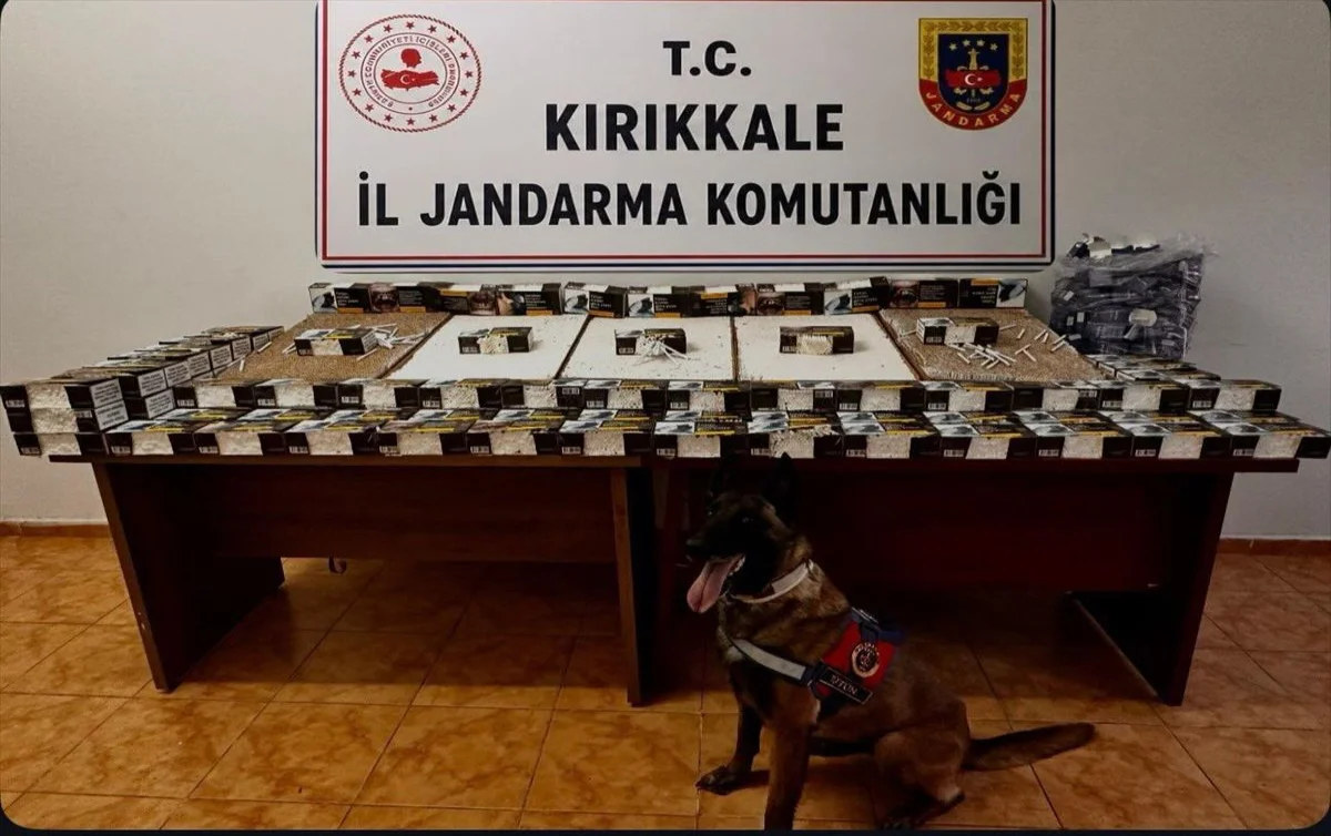 Kırıkkale’de 44 Bin 420 Dolu Makaron Ele Geçirildi