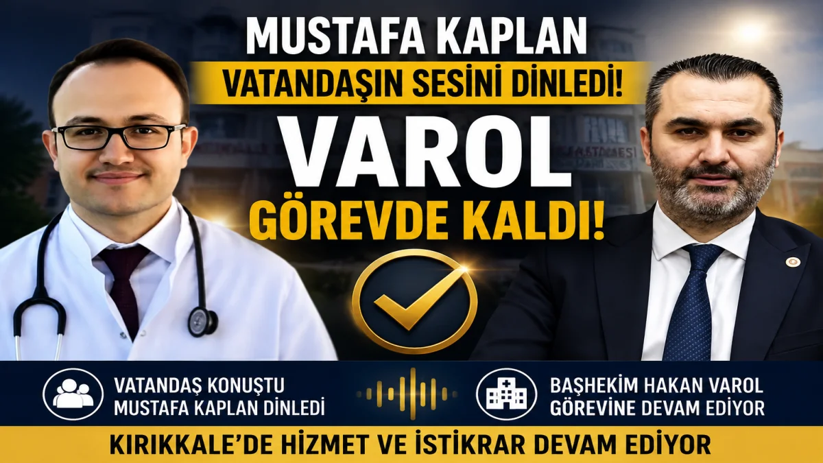 Kaplan vatandaşın sesini dinledi, Varol görevde kaldı