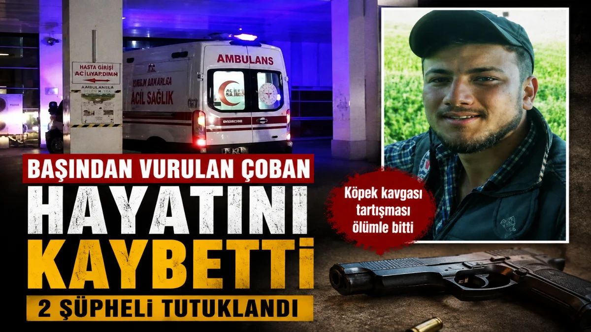 Başından vurulan çoban hayatını kaybetti