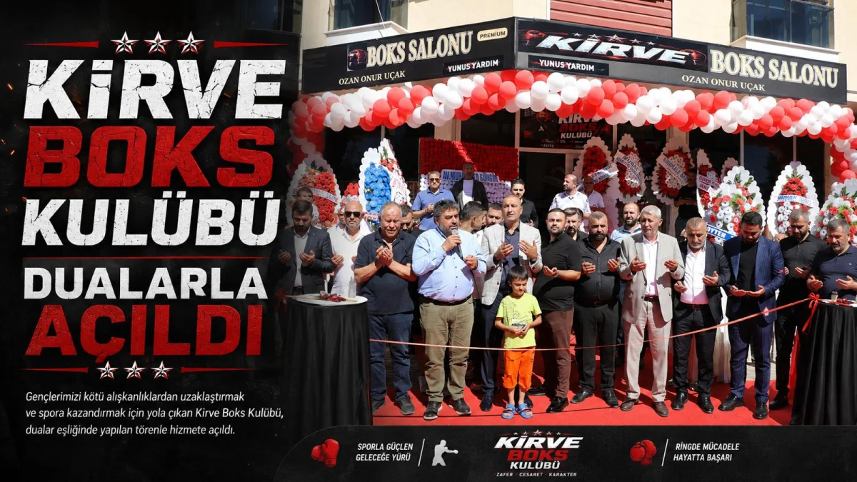 Kirve Boks Kulübü Dualarla Açıldı