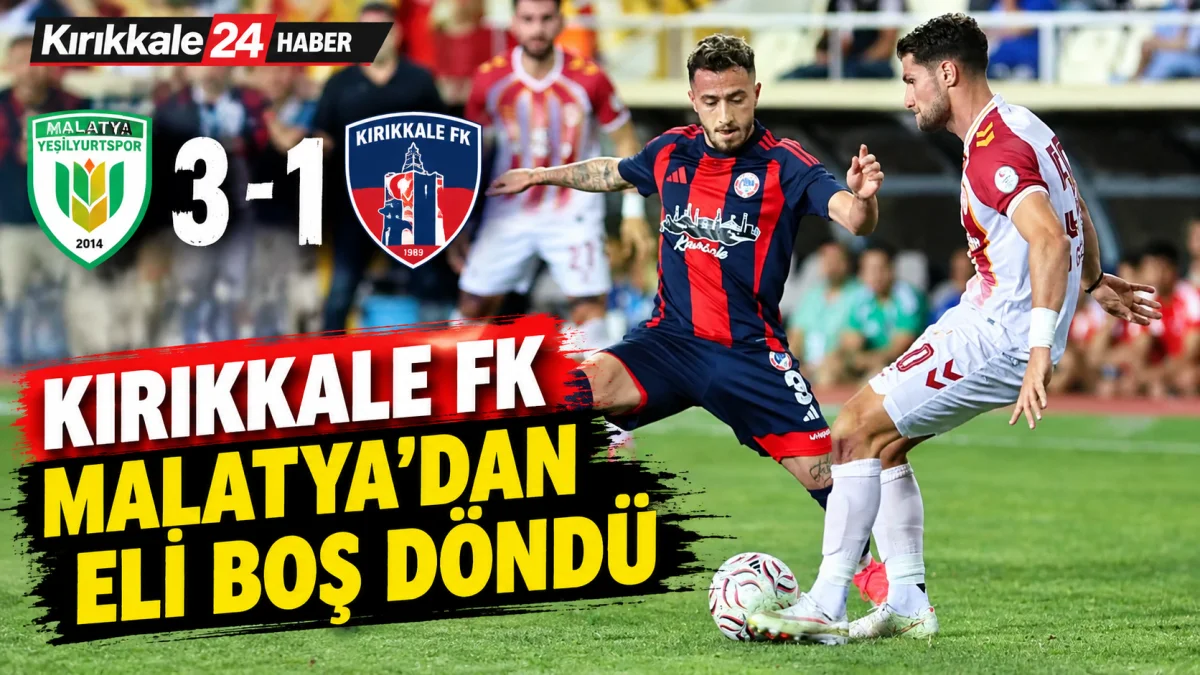 Kırıkkale FK Malatya'dan eli boş döndü