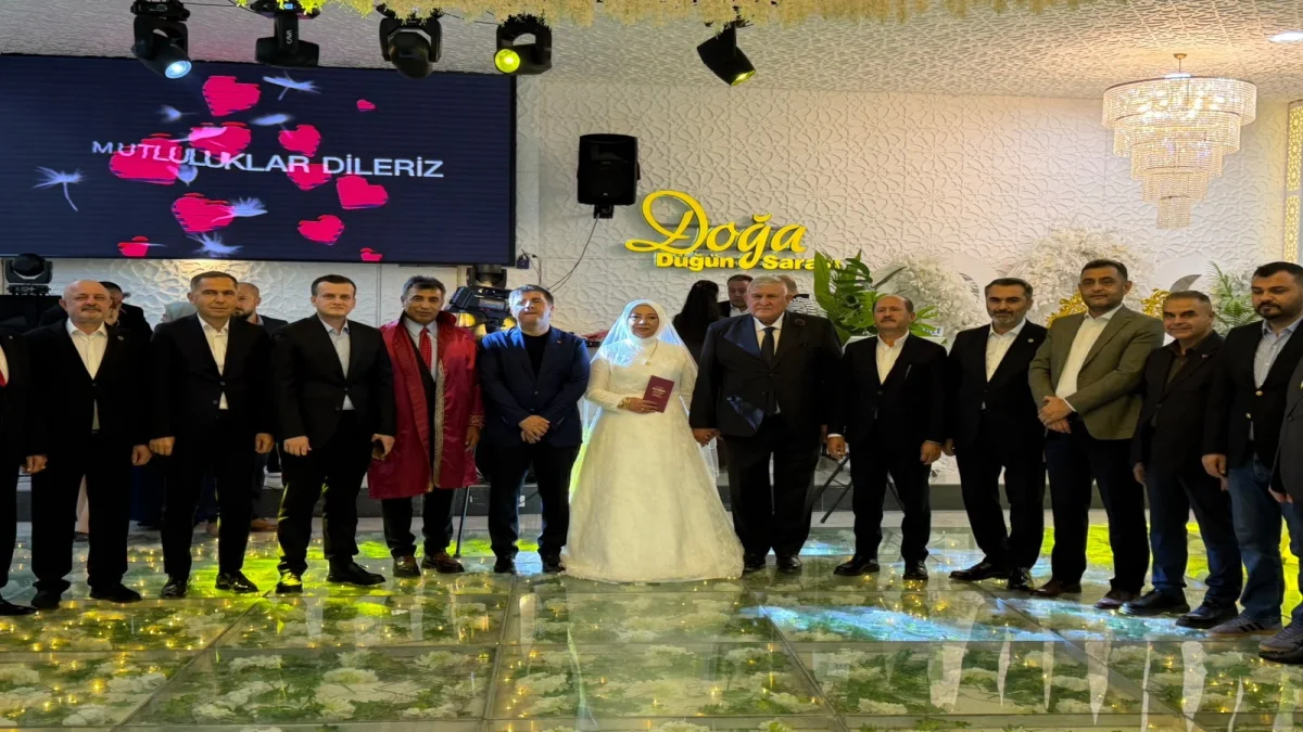 Çelebi Belediye Başkanı Yaşar Erdemir, Bahar Kuzucu ile dünyaevine girdi