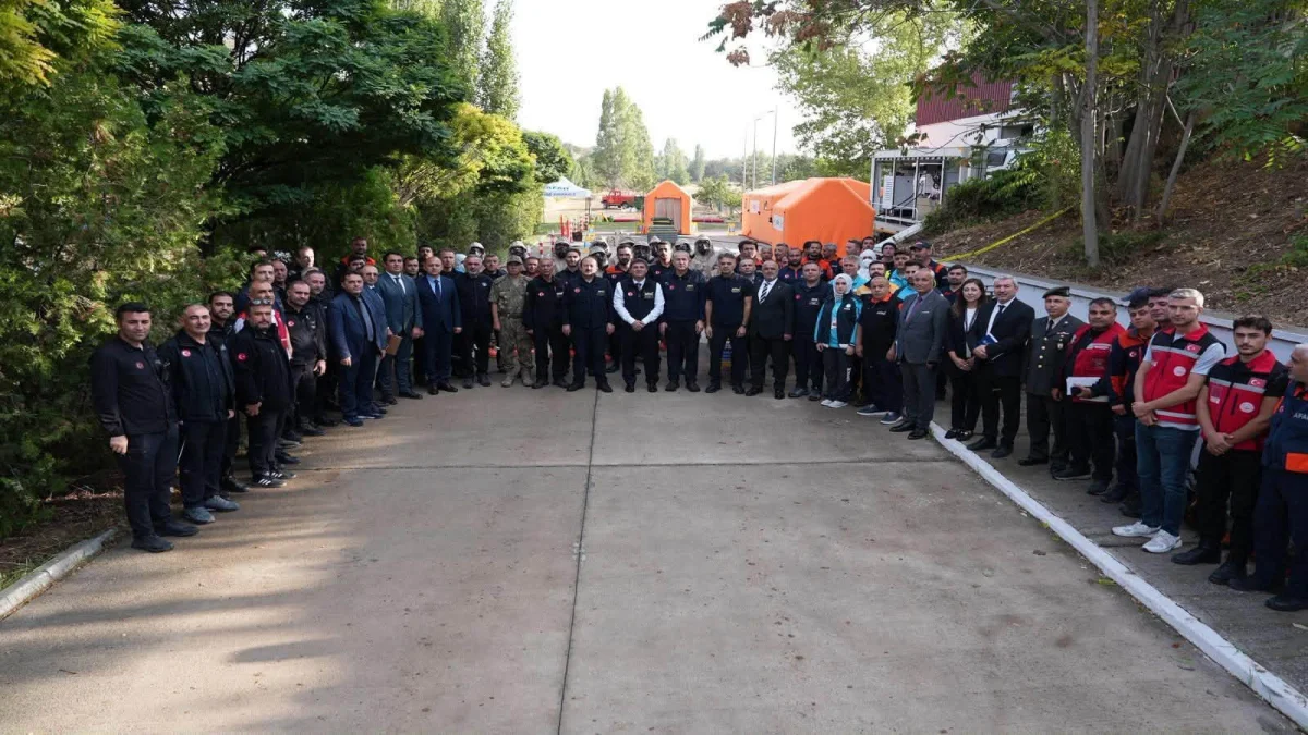 Kırıkkale’de Endüstriyel Kaza Tatbikatı Gerçeğini Aratmadı