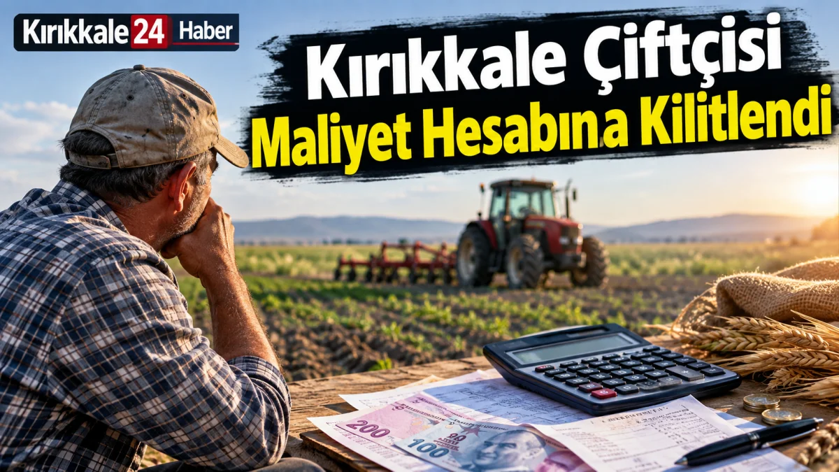 Kırıkkale Çiftçisi Maliyet Hesabına Kilitlendi
