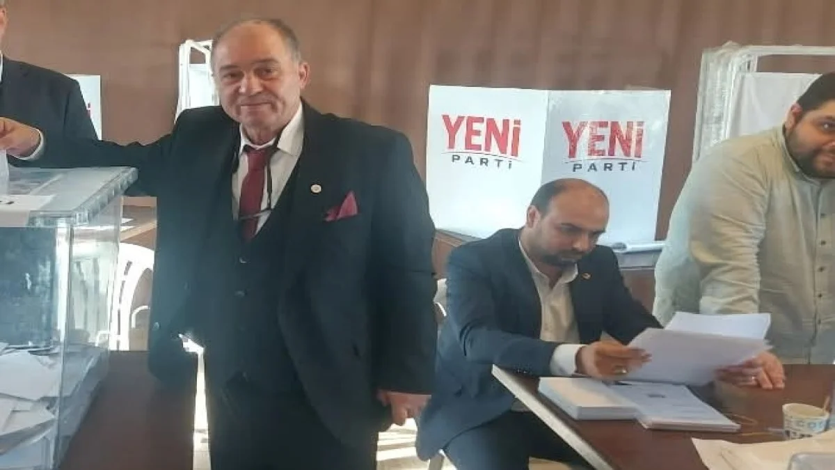 Yeni Parti Merkez İlçe Başkanlığına Hakan Yurdakul Seçildi