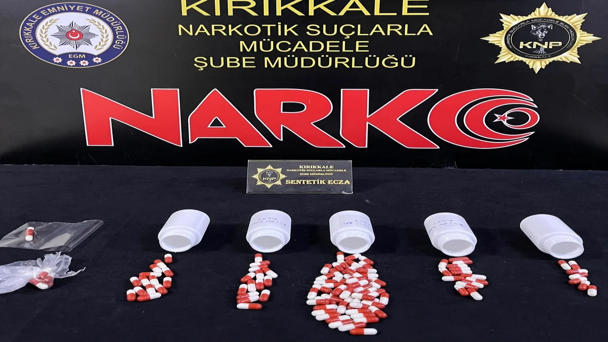 Kırıkkale’de Uyuşturucu Operasyonları: 3 Şüpheli Tutuklandı