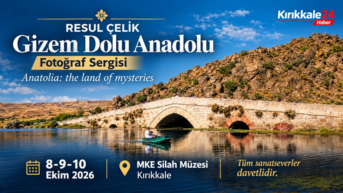 Gizem Dolu Anadolu” Fotoğraf Sergisi Kırıkkale’de Sanatseverlerle Buluşuyor