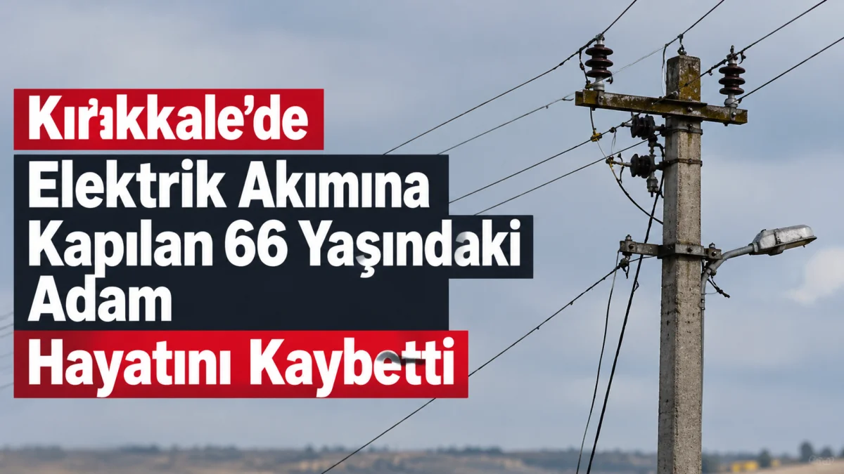 Kırıkkale’de Elektrik Akımına Kapılan 66 Yaşındaki Adam Hayatını Kaybetti