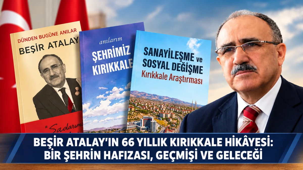 Beşir Atalay'ın 66  Yıllık Kırıkkale Hikayesi: Bir Şehrin Hafızası, Geçmişi ve Geleceği