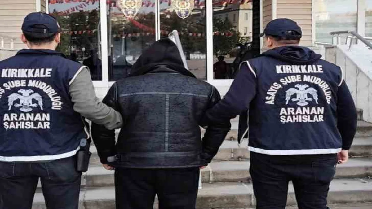 Kırıkkale’de 8 Yıl 4 Ay Hapis Cezası Bulunan Hükümlü Yakalandı