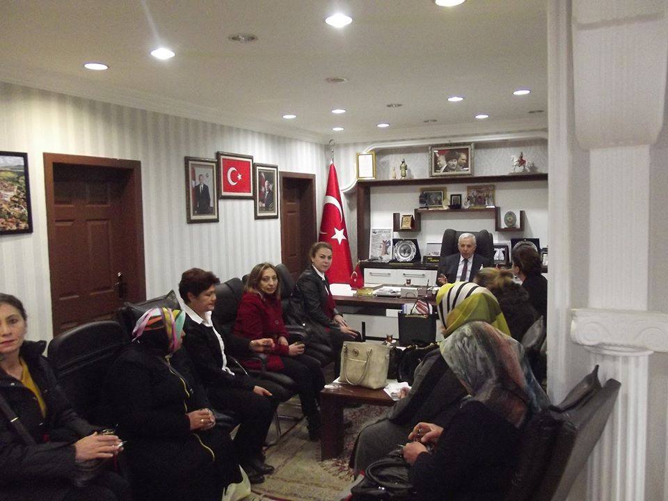 AKP KADIN KOLLARI YILDIRIM’I ZİYARET ETTİ