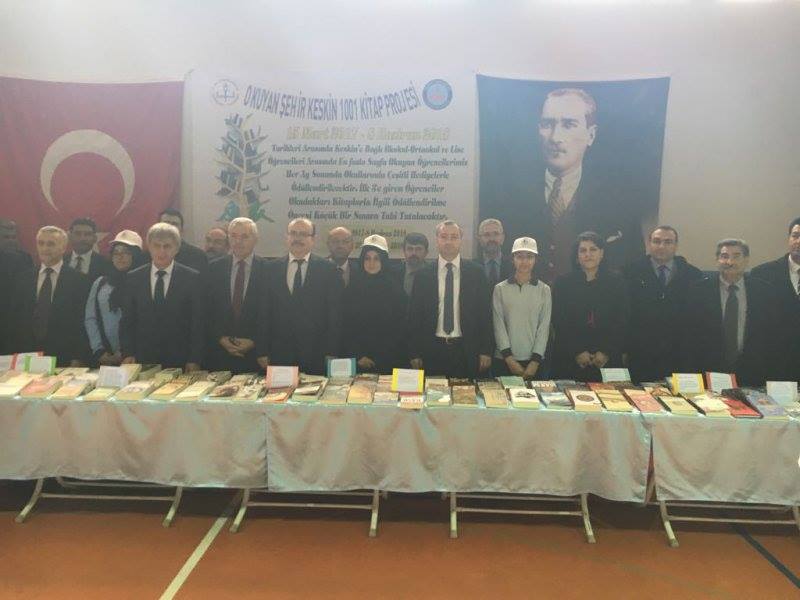 KESKİN’DE 1001 KİTAP PROJESİ
