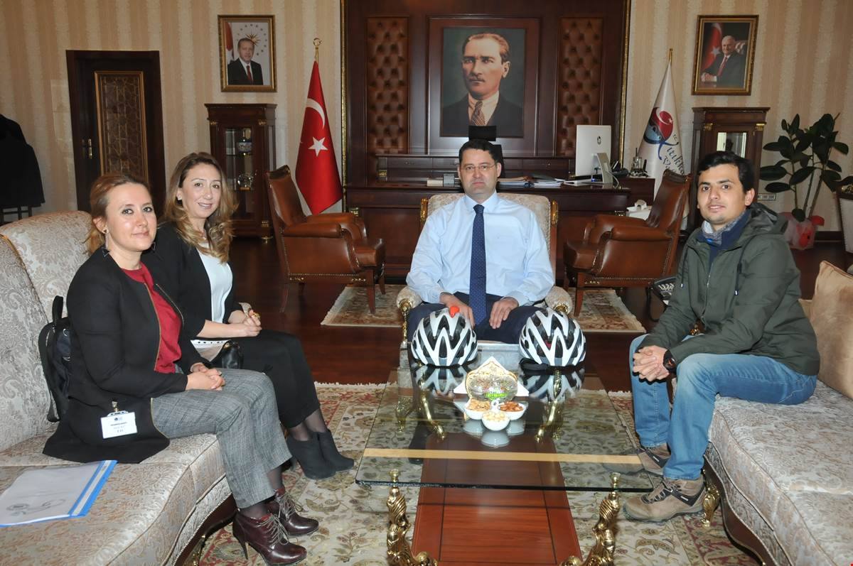Bisiklet Federasyonu İl Temsilcisinden Ziyaret