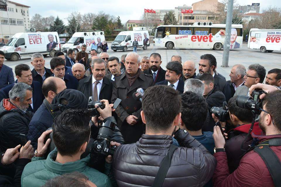 AKP Araç Filosunu Tanıttı