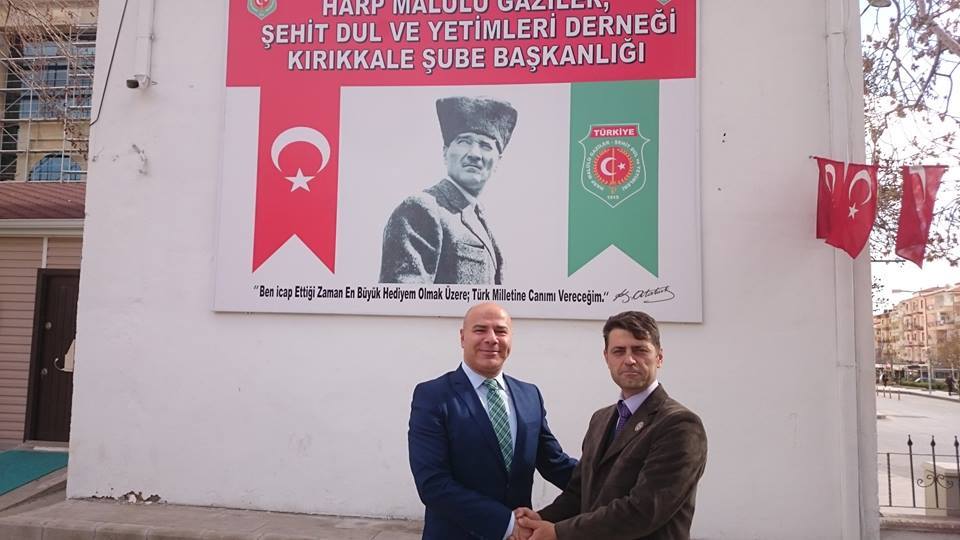 ÖZKAN ŞEHİTLER DERNEĞİNİ ZİYARET ETTİ