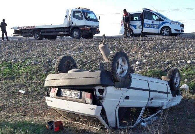 Trafik Kazası 1 Yaralı