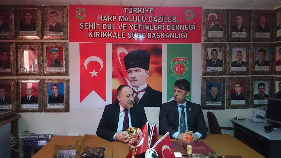Saygılı Şehit Aileleri Derneğini Ziyaret Etti