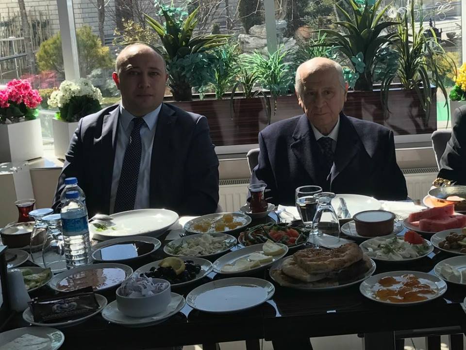 Devlet Bahçeli ile Kahvaltı Yaptılar