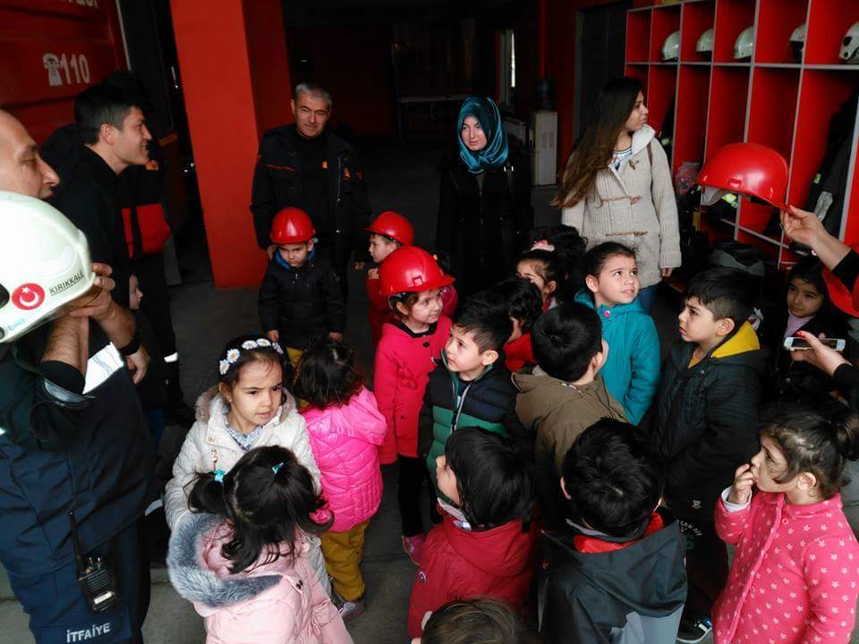 Miniklerden İtfaiye’ye Ziyaret