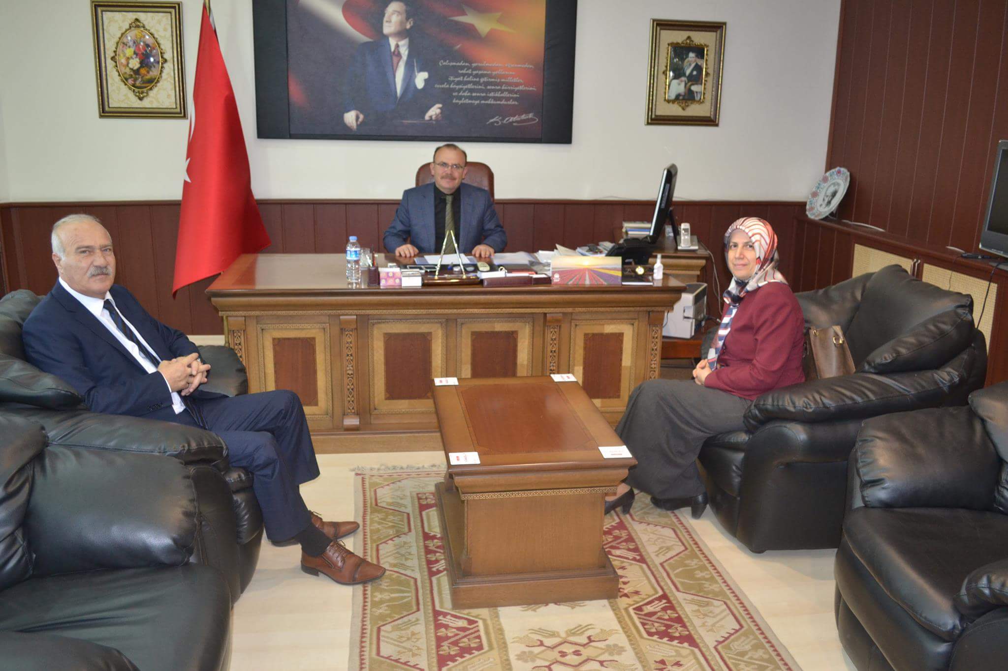 Uğurlu’dan Kaymakam Köken’e Ziyaret
