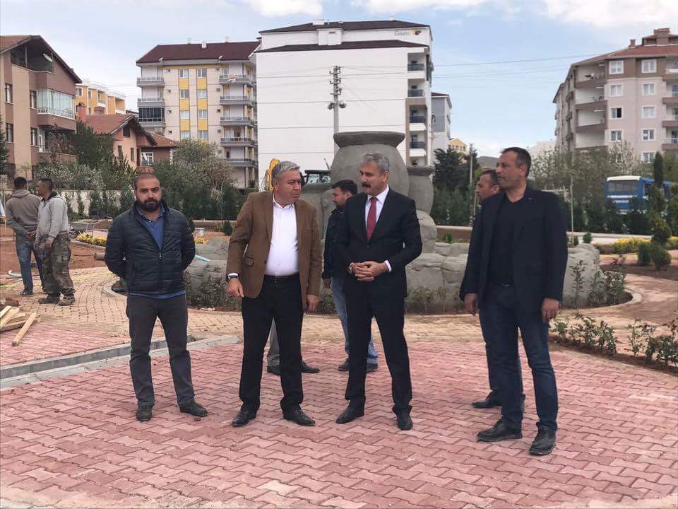 Park Çalışmasını Yerinde İnceledi