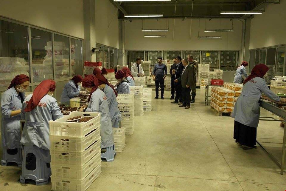 Kaymakam Altuntaş Üretim Tesislerini Gezdi
