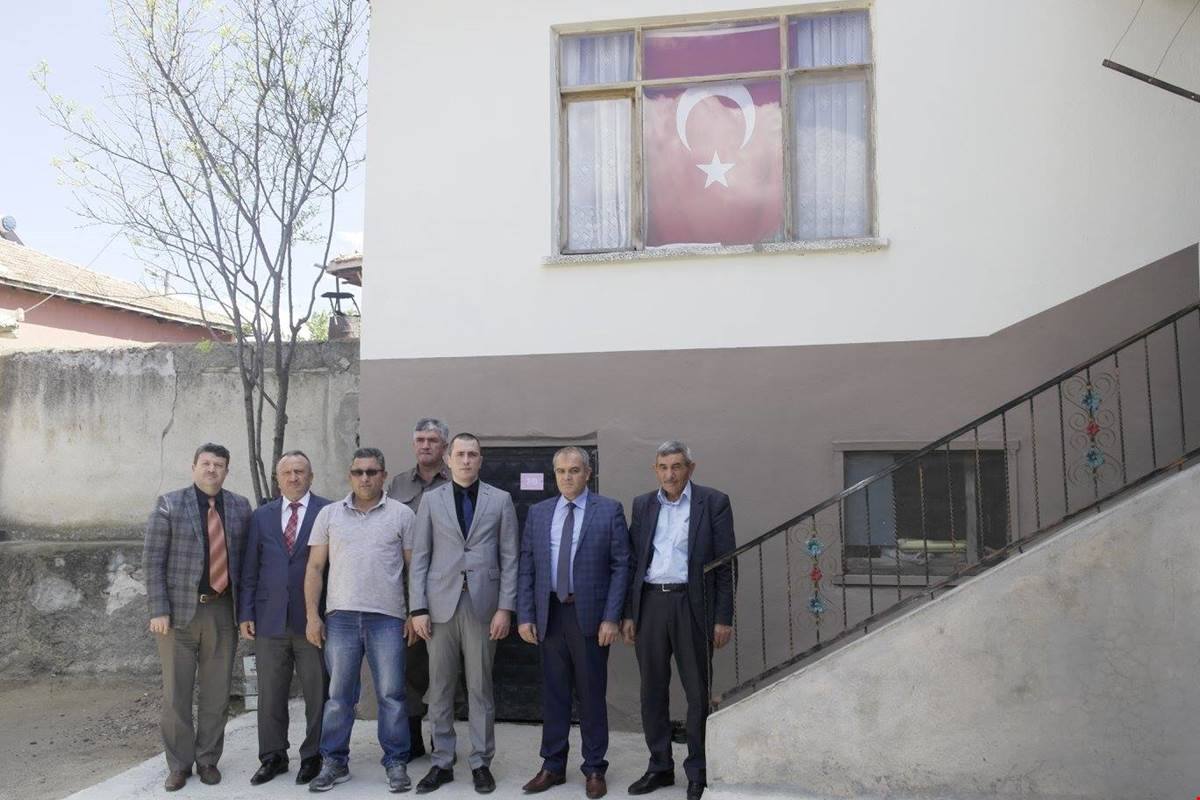 Kaymakam Altuntaş Şehit Ailesini Ziyaret Etti