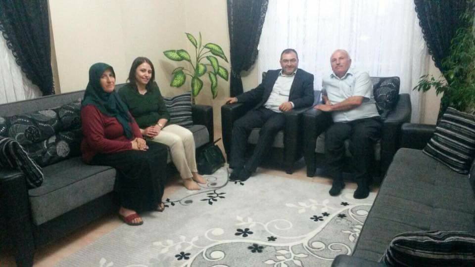 Çorumlu Şehit Yorulmaz’ın Annesini Ziyaret Etti