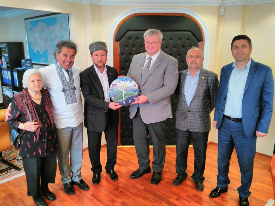 UKRAYNA BÜYÜKELÇİSİ İLE GÖRÜŞTÜLER