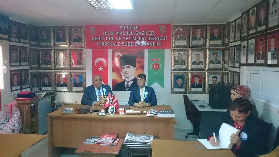 Karacaköylü Şehitler ve Gaziler Derneğini Ziyaret Etti