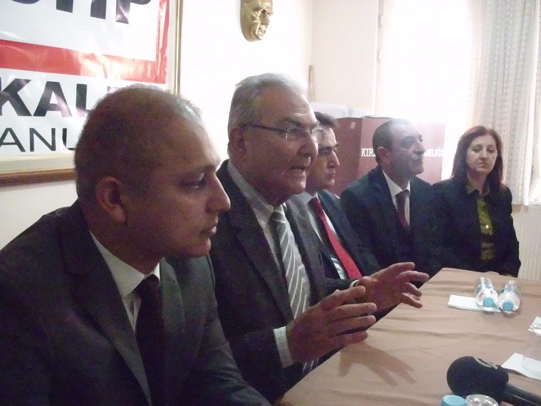 Deniz Baykal Kırıkkale’ye Geldi
