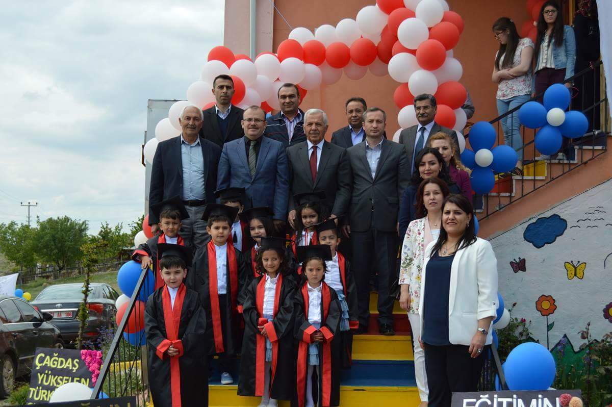 Minikler Mezuniyet Heyecanı Yaşadı