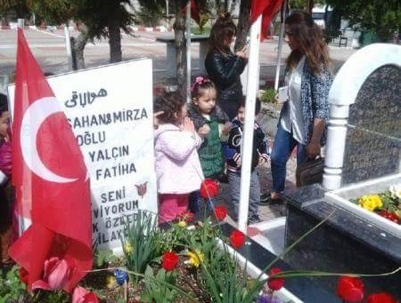 MİNİKLER ŞEHİTLİĞİ ZİYARET ETTİLER