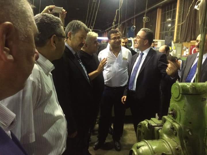 MKE Genel Müdürü Taşkın Silah Fabrikasında