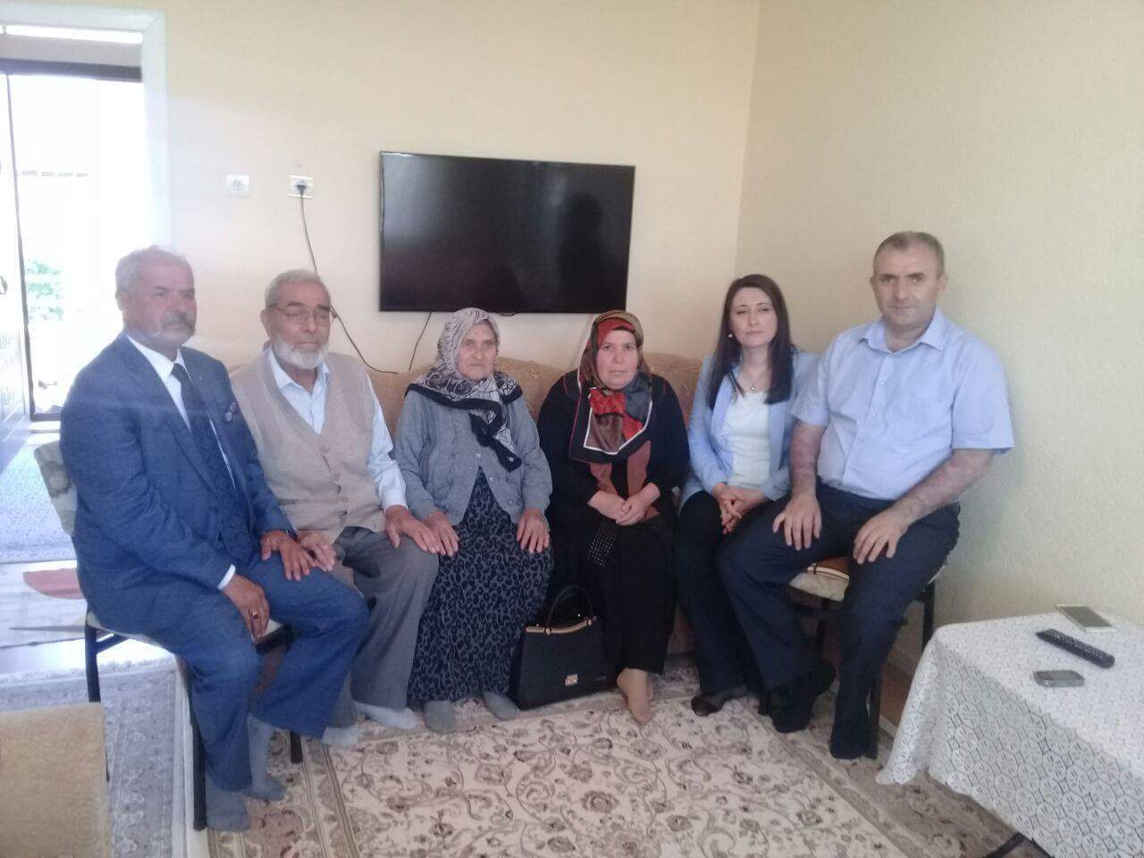 İftarını Şehit Evinde Yaptı