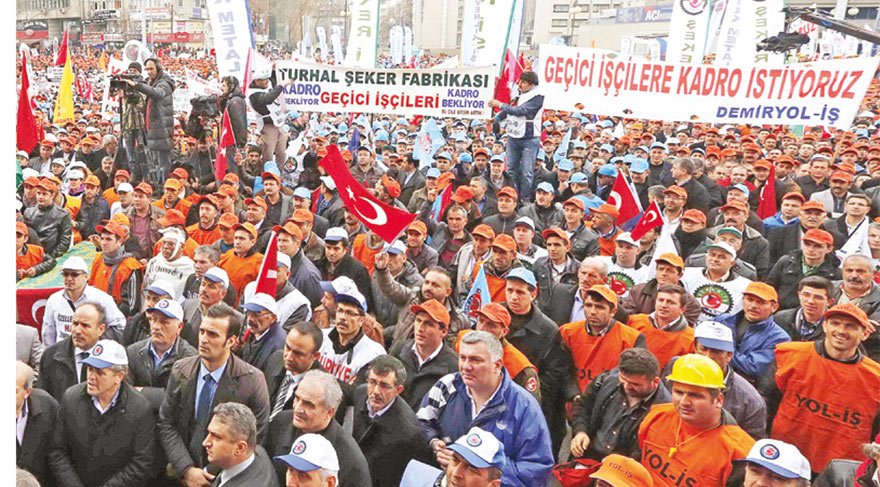 İŞÇİ HÜSRANA UĞRADI