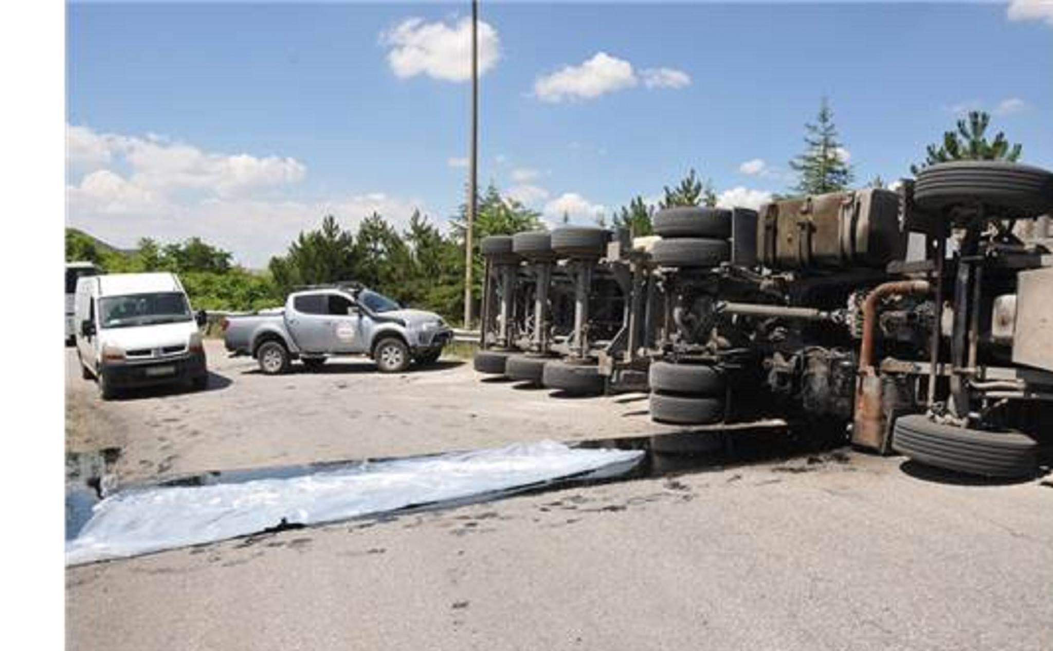 BAHŞILI’DA TRAFİK KAZASI 1 YARALI