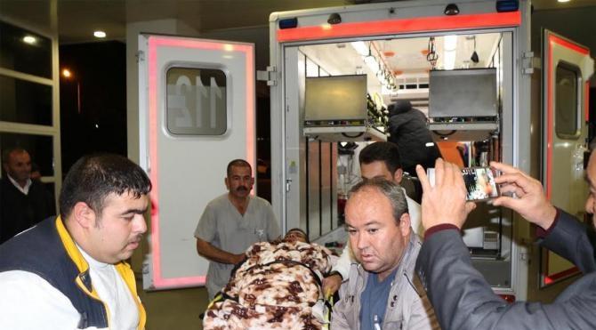 Irak’lı Yaralı Kırıkkale’ye Getirildi