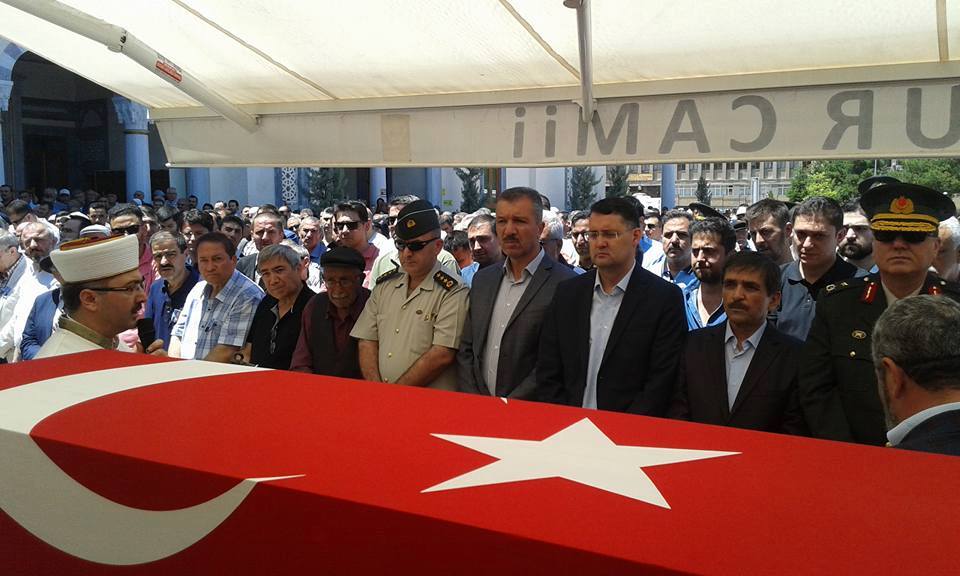 KORE GAZİSİ FİLİZ SON YOLCULUĞUNA UĞURLANDI