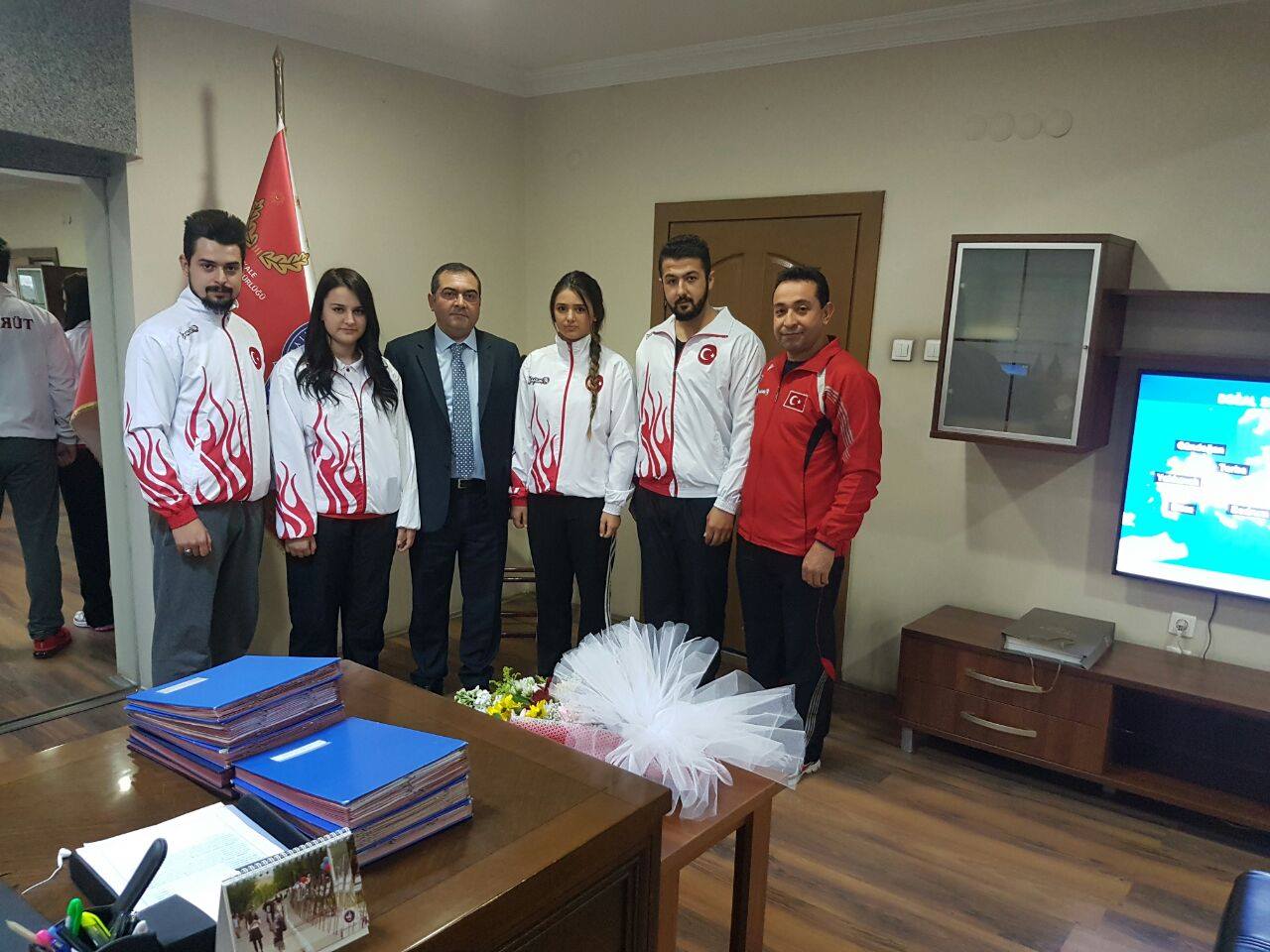Kick Boks Takımından Çorumlu’ya Ziyaret