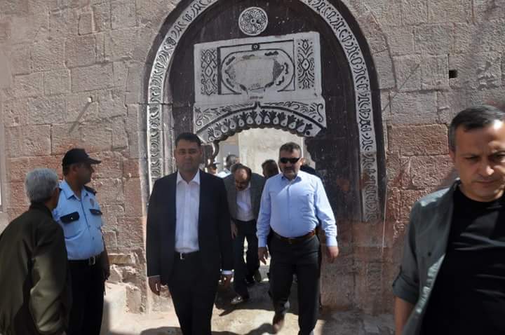 Restorasyon Çalışmalarını İnceledi