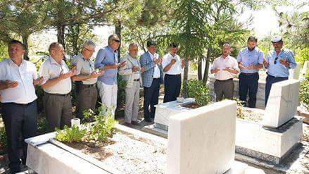ŞEHİT DÖNMEZİN KABRİ ZİYARET EDİLDİ