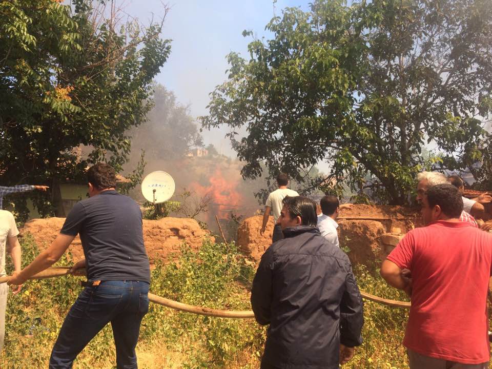 Sulakyurt’ta 4 Ev Yangın’da Kül Oldu