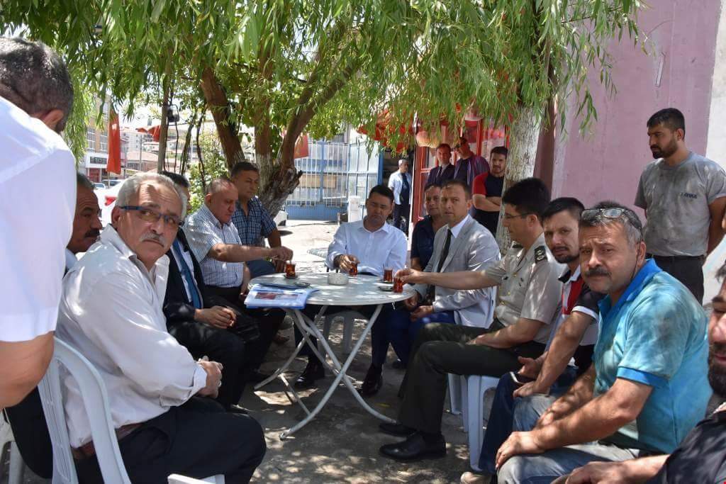 Vali Haktankaçmaz Sanayi Esnafını Gezdi