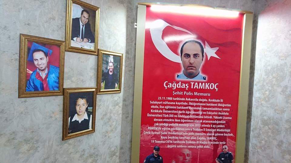 Şehit Polis Tamkoç İsmi Caddeye Verildi
