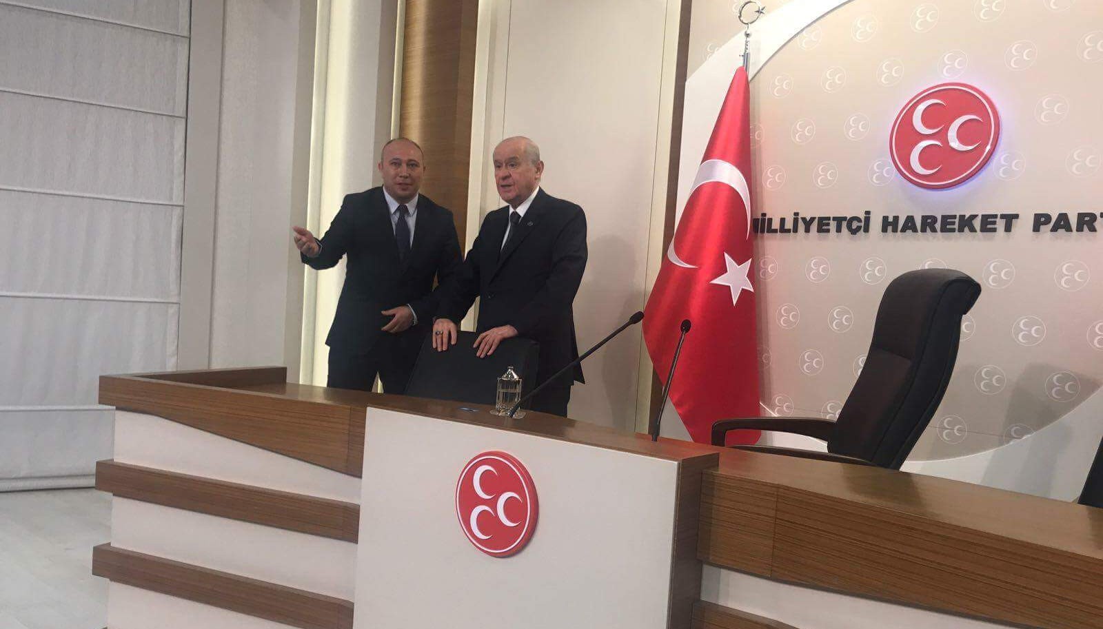 MHP Kırıkkale Devlet Bahçeli’yi Ziyaret Etti