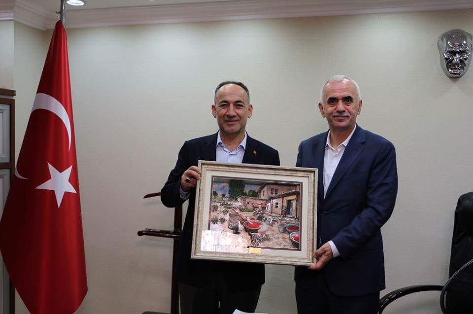 Akp Gn.Bşk.Yrd.Erol Kaya Belediye’yi Ziyaret Etti