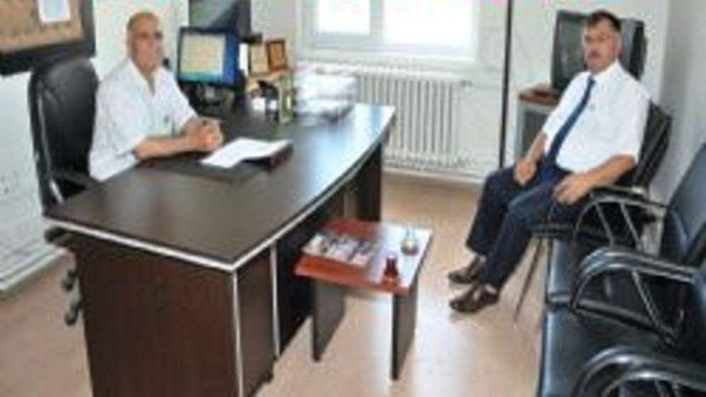Kaymakam Şahin’den Özbek’e Ziyaret