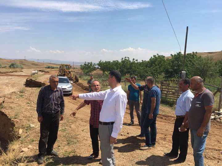 Selden Zarar Gören Köyleri Ziyaret Etti
